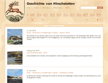 Tablet Screenshot of hirschstetten.info